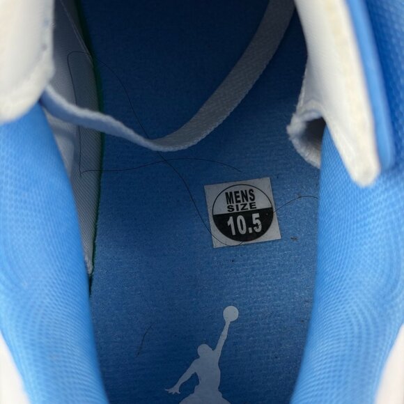 Air Jordan Spizike Low Sneaker Bundle White/University Blue & Grey/Yellow Size 1 - Picture 14 of 16